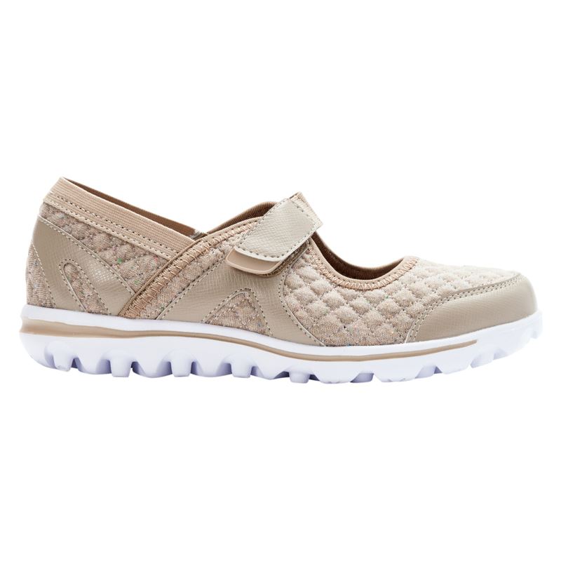 Beige Women's Propet Onalee Flat Shoes | HArdsXLr