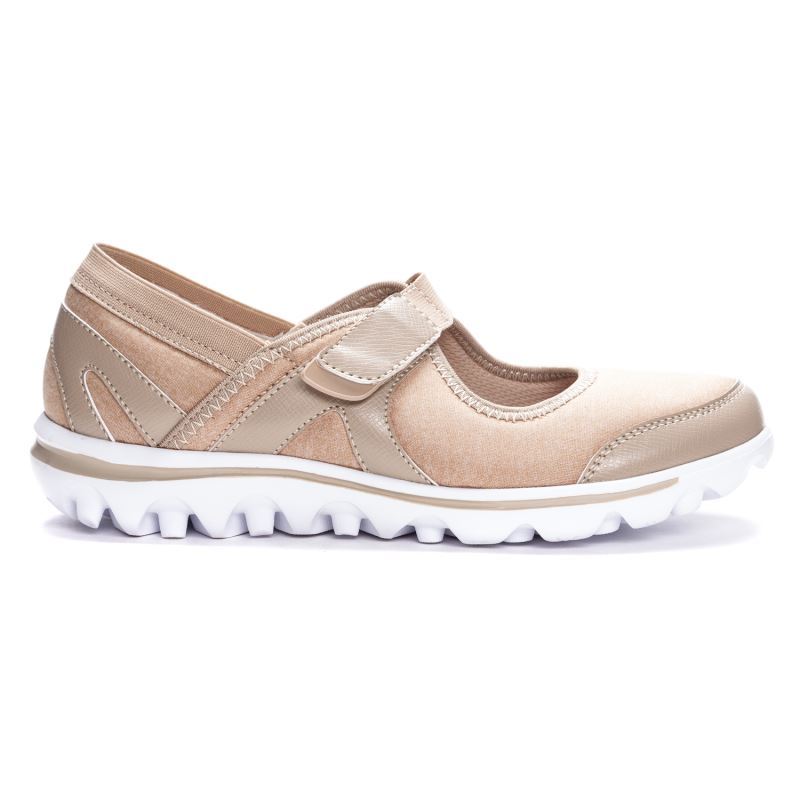 Beige Women's Propet Onalee Flat Shoes | LIgoP2cn