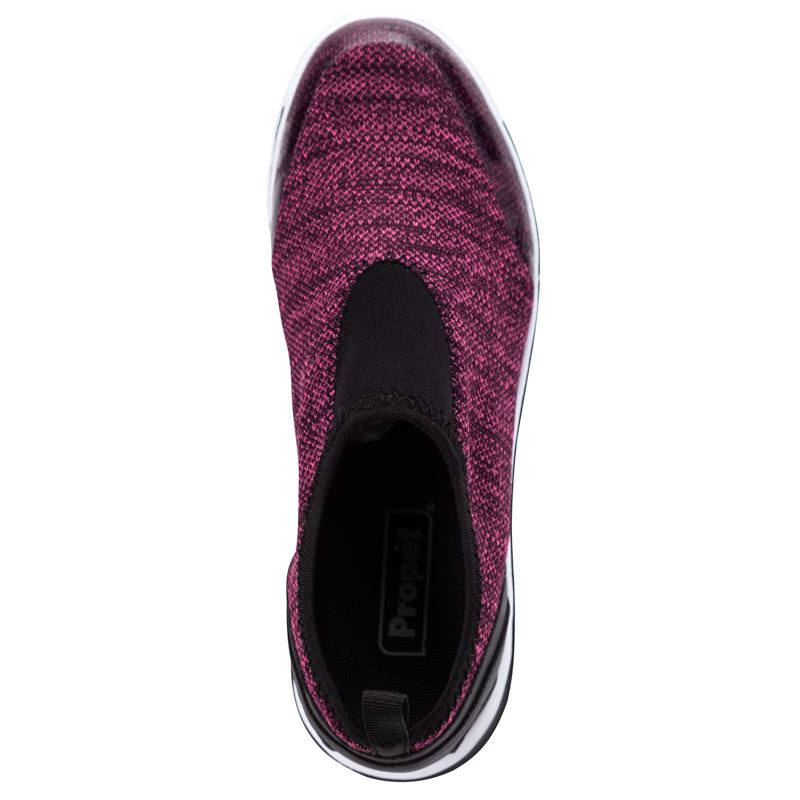 Berry Heather Women's Propet TravelActive Slip-On Sneakers | Nz7p44co