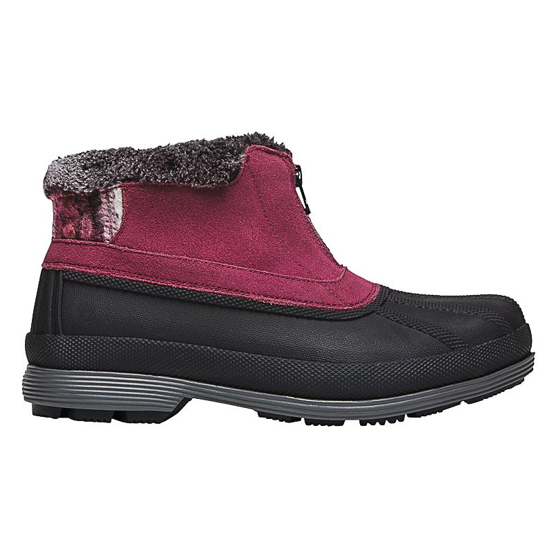 Berry Women's Propet Lumi Ankle Zip Boots | oznVfar7