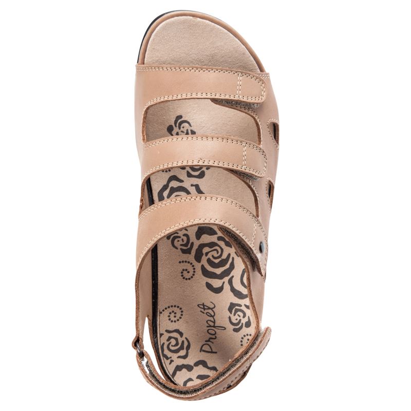 Bisque Women's Propet Kara Sandals | vvrmwbrD