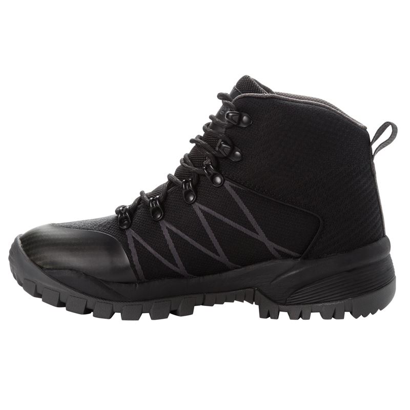 Black / Grey Men's Propet Traverse Boots | NlUR1Wal