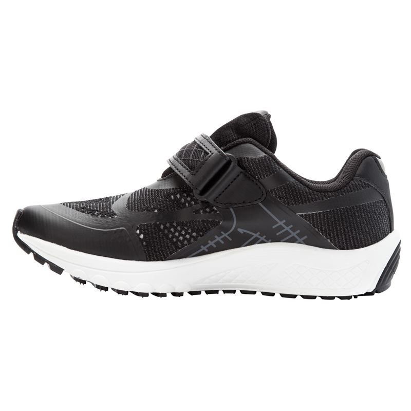 Black / Grey Women's Propet One Strap Sneakers | CIMNBnVj