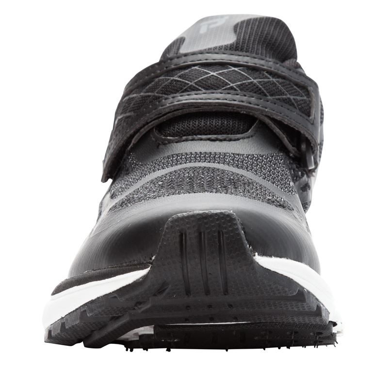 Black / Grey Women's Propet One Strap Sneakers | CIMNBnVj