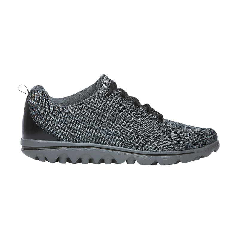 Black / Grey Women's Propet TravelActiv Sneakers | m8QPa9Y1