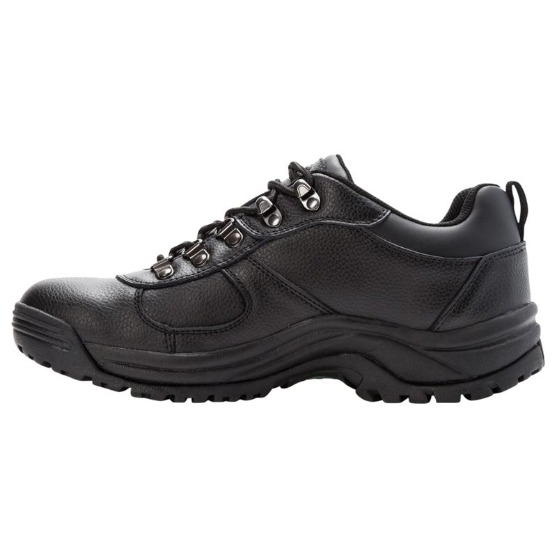 Black Men's Propet Cliff Walker Low Diabetic | ZqZQ4kCv