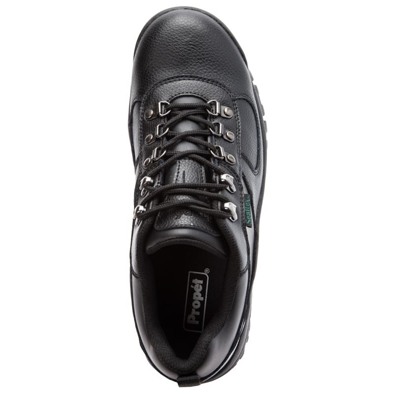 Black Men's Propet Cliff Walker Low Diabetic | ZqZQ4kCv