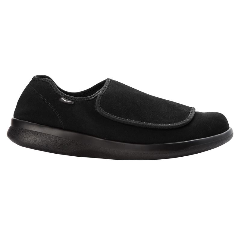 Black Men's Propet Coleman Slippers | WD5FR0Nh