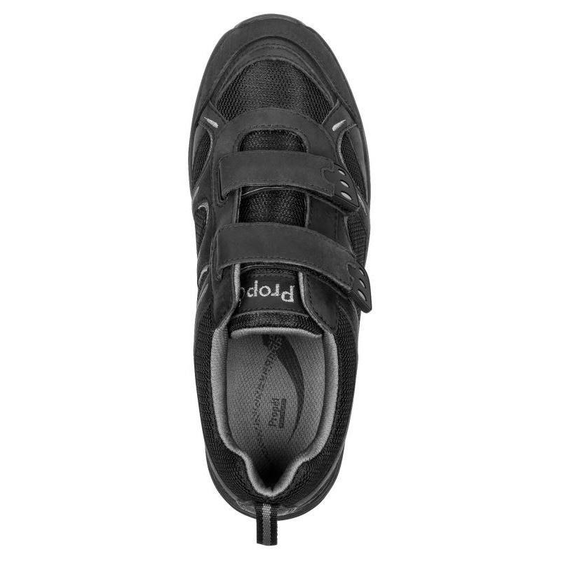 Black Men's Propet Connelly Strap Outdoor Shoes | uFXWklj0