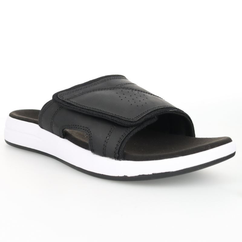 Black Men\'s Propet Emerson Sandals | GQMpHaFh