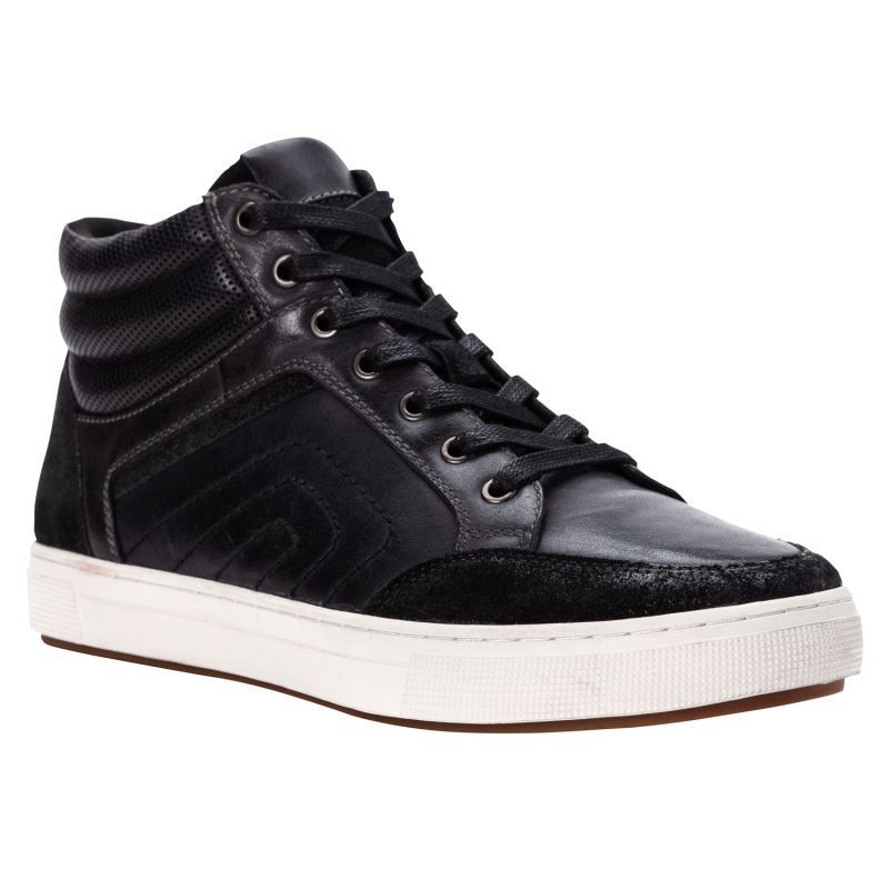 Black Men\'s Propet Kenton Casual Shoes | e7spVTpT