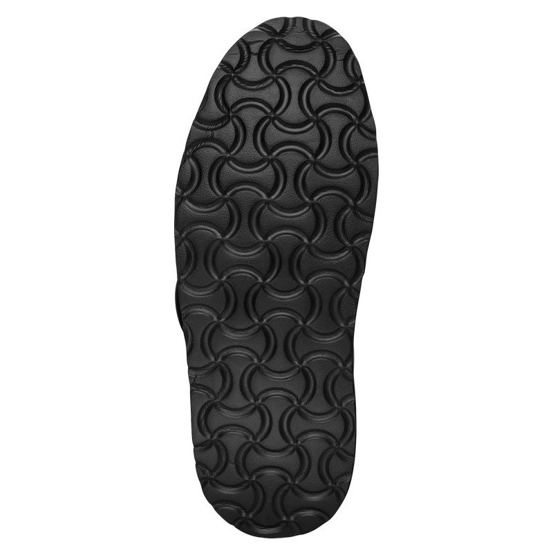 Black Men's Propet PedWalker 3 Flat Shoes | vomzEzr5