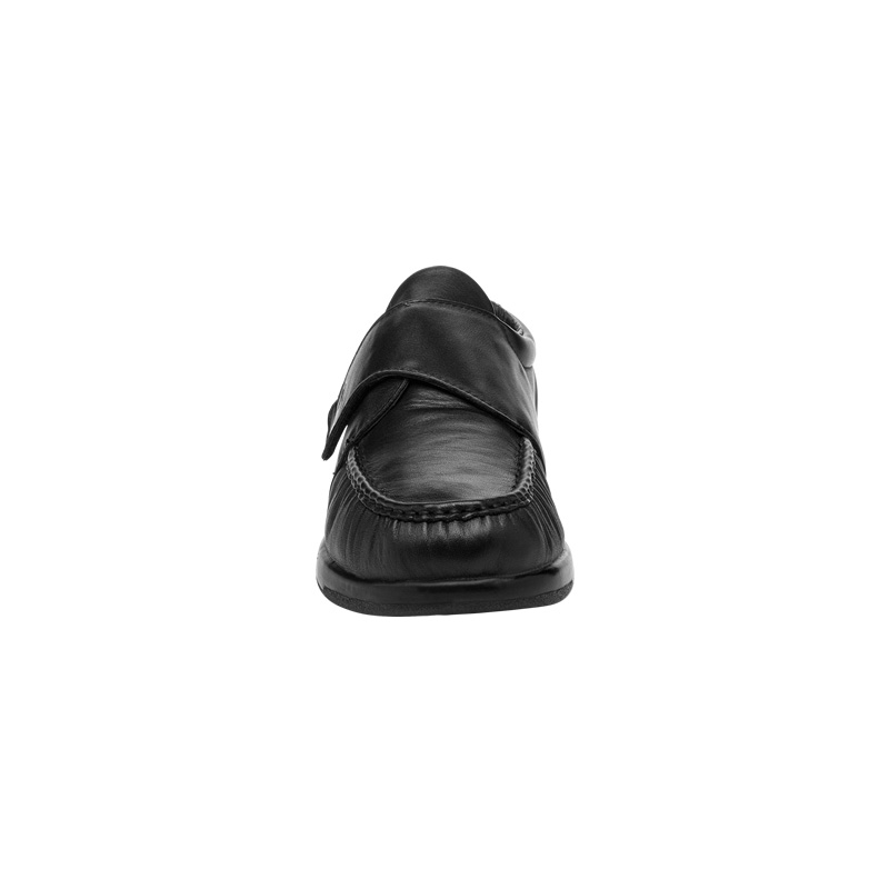 Black Men's Propet Pucker Moc Casual Shoes | 1NIxvCB1