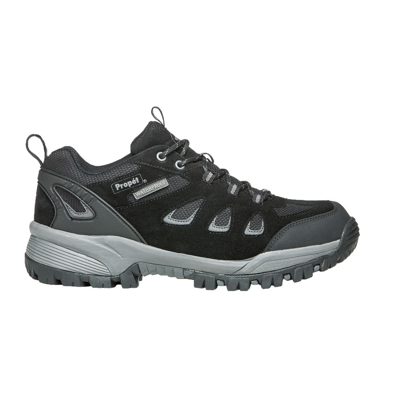 Black Men's Propet Ridge Walker Low Diabetic | AKT75yQE