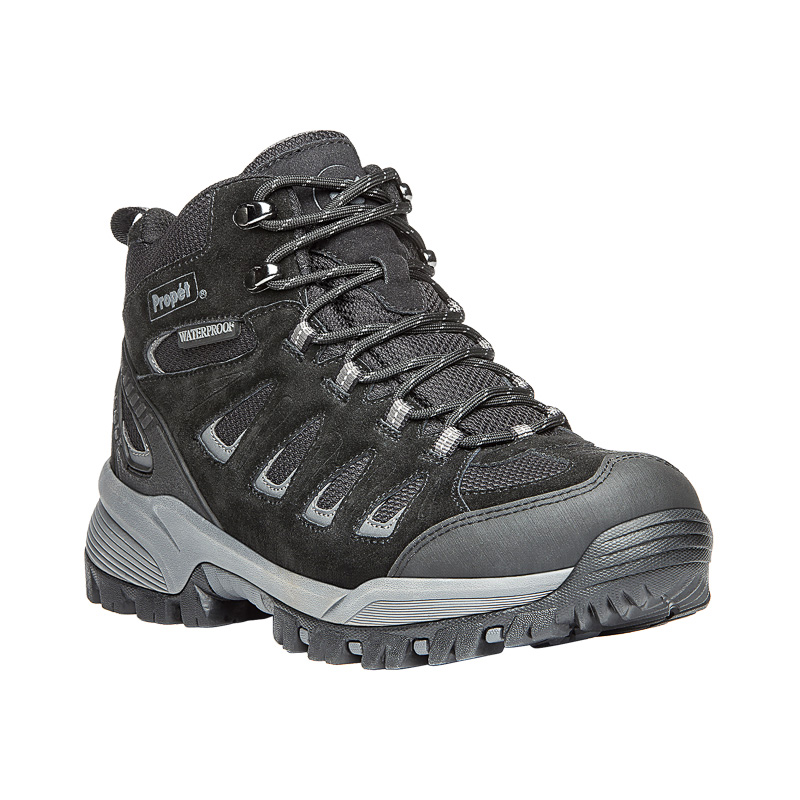 Black Men\'s Propet Ridge Walker Outdoor Shoes | oimAeAhF