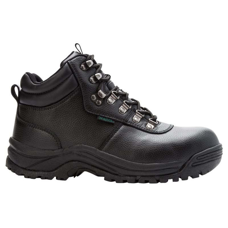 Black Men's Propet Shield Walker Boots | 00mcHSHC