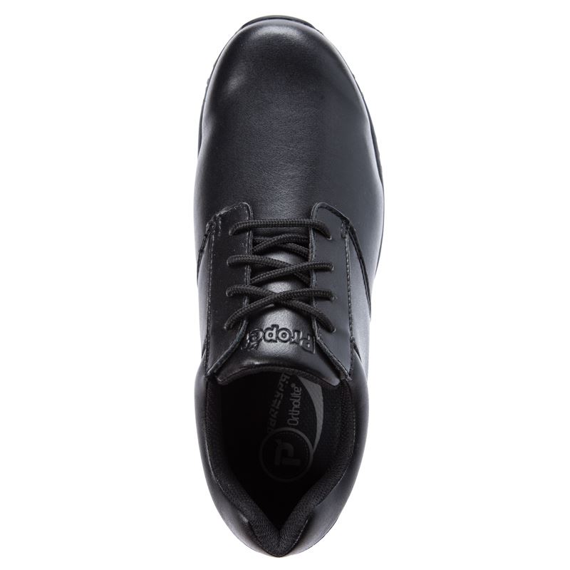 Black Men's Propet Spencer Walking Shoes | T9OoYWAS