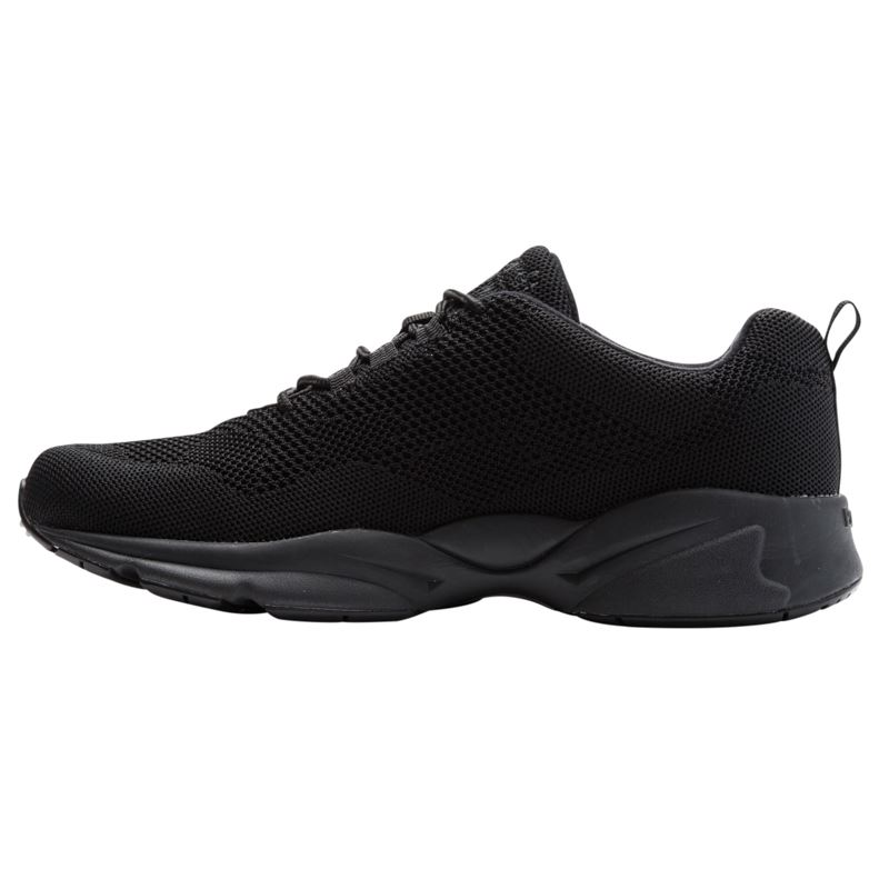 Black Men's Propet Stability Fly Sneakers | f1fZbsOF