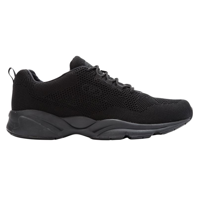 Black Men's Propet Stability Fly Sneakers | f1fZbsOF