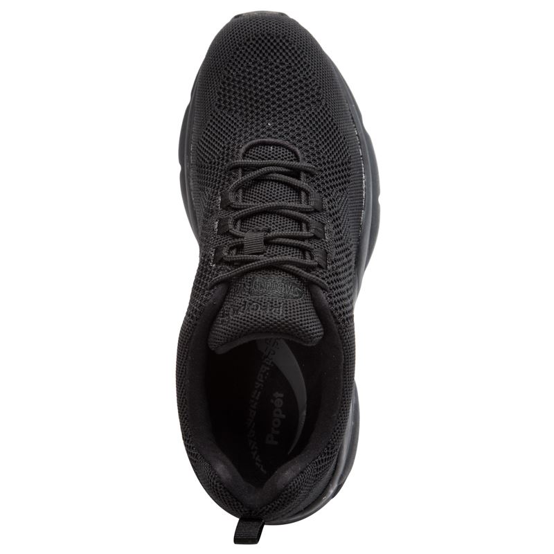 Black Men's Propet Stability Fly Sneakers | f1fZbsOF