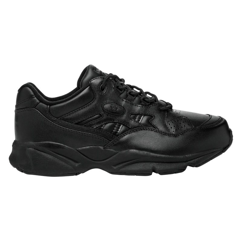 Black Men's Propet Stability Walker Sneakers | MY5EBtWL