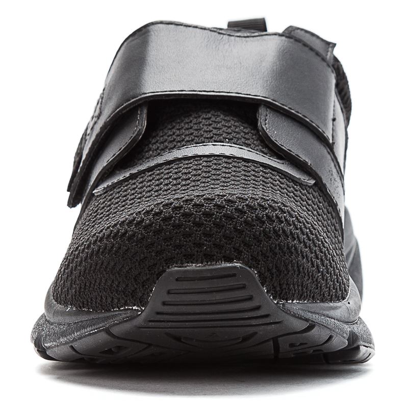 Black Men's Propet Stability X Strap Sneakers | dUtbK88Q