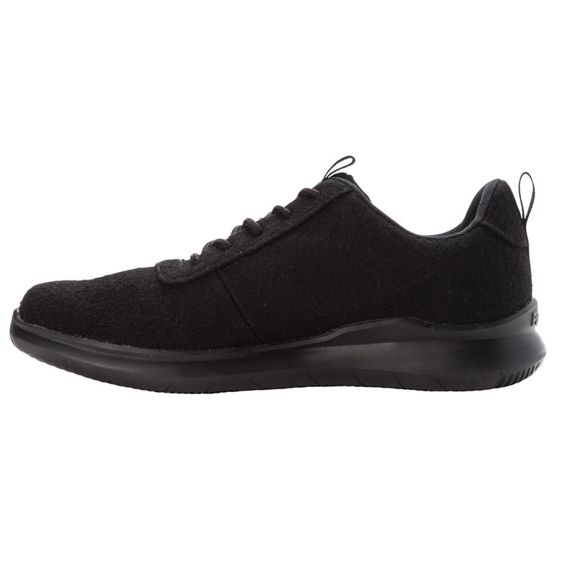 Black Men's Propet Vance Casual Shoes | 4D54gU4K