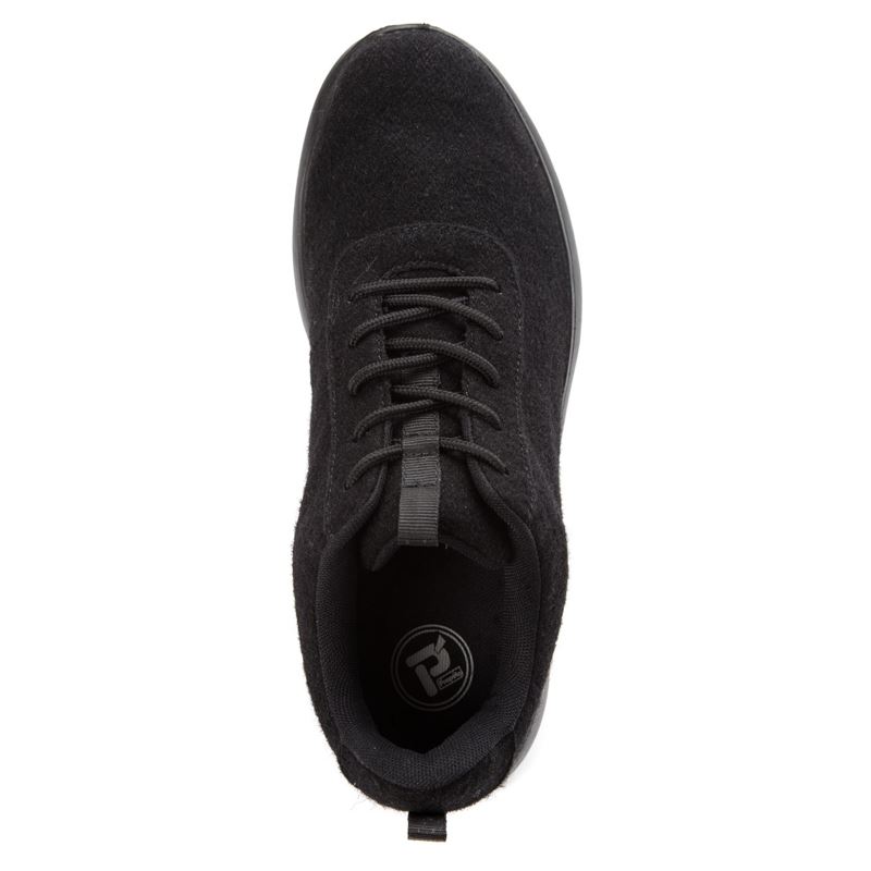 Black Men's Propet Vance Casual Shoes | 4D54gU4K