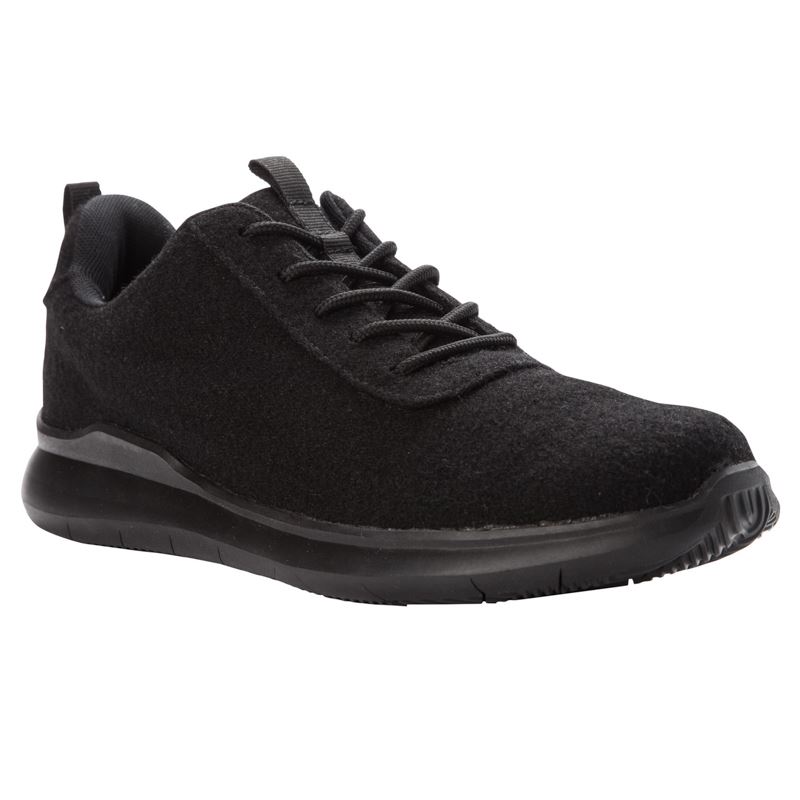 Black Men\'s Propet Vance Casual Shoes | 4D54gU4K