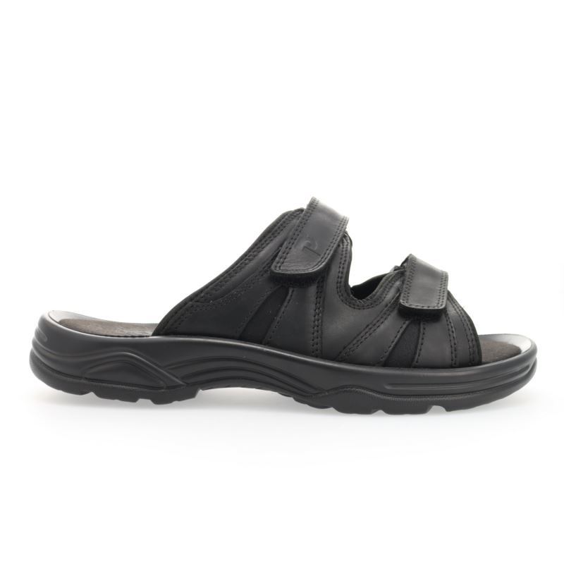 Black Men's Propet Vero Sandals | LMu4ISqF