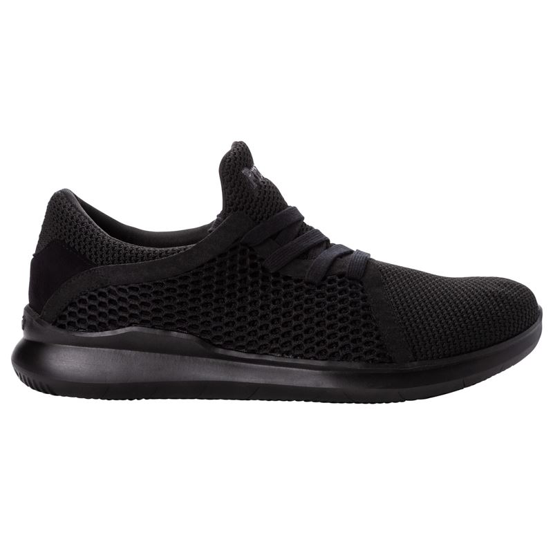 Black Men's Propet Viator Dual Knit Sneakers | dDc3Dhaz