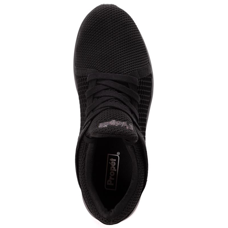 Black Men's Propet Viator Dual Knit Sneakers | dDc3Dhaz