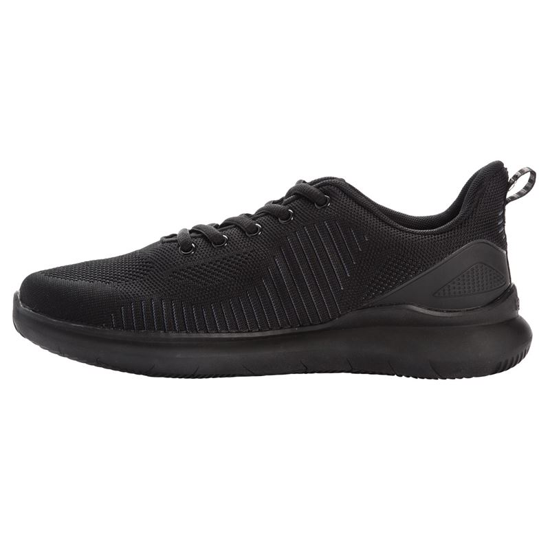 Black Men's Propet Viator Fuse Casual Shoes | U8mqyVyC