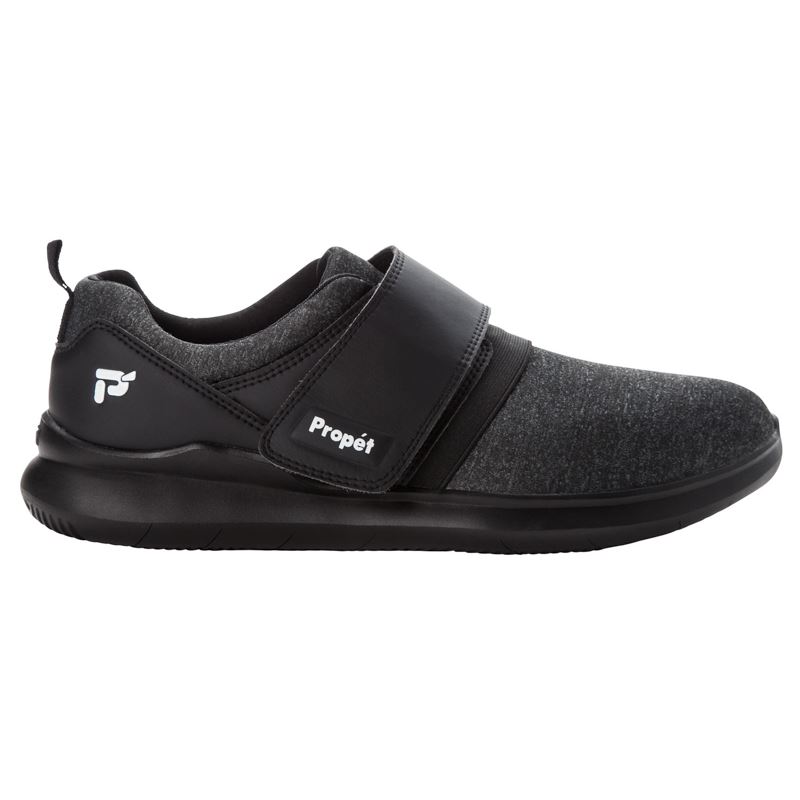 Black Men's Propet Viator Mod Monk Casual Shoes | wV6wzI7K