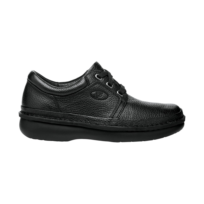 Black Men's Propet Villager Casual Shoes | 09oS9B10