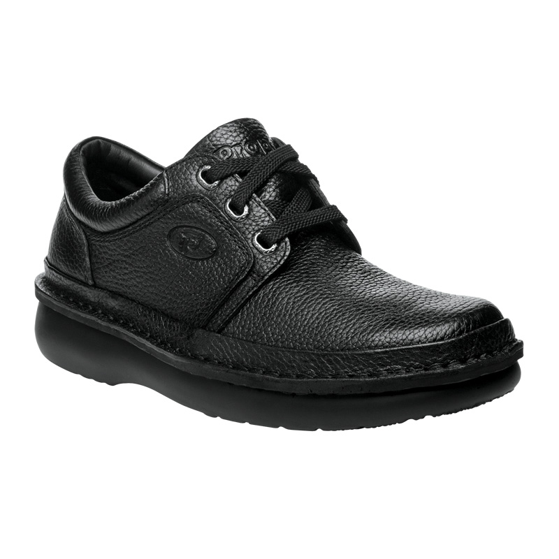 Black Men\'s Propet Villager Casual Shoes | 09oS9B10