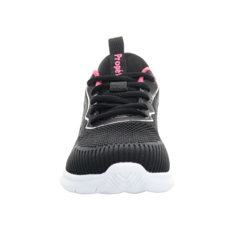 Black / Pink Women's Propet TravelBound Pixel Sneakers | 076KUAwP