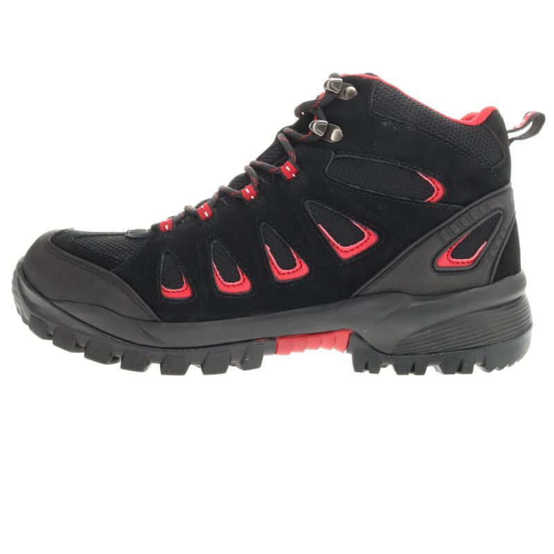 Black / Red Men's Propet Ridge Walker Boots | 4a7LCQYS