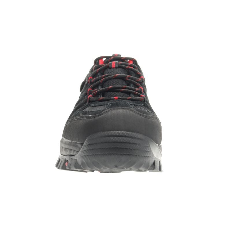 Black / Red Men's Propet Ridge Walker Low Outdoor Shoes | r2HZrJyh