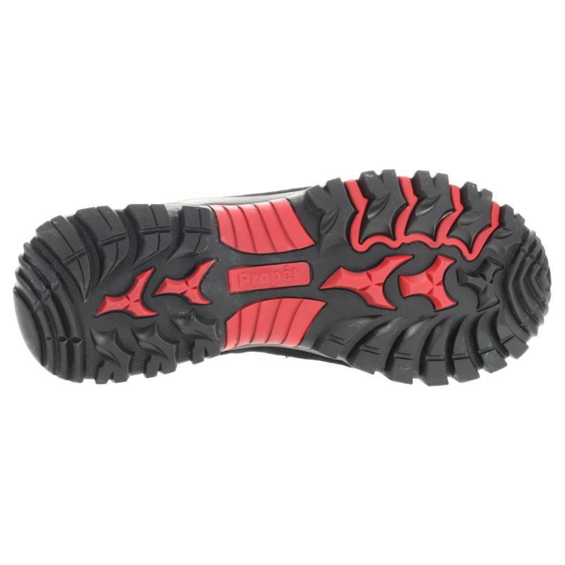 Black / Red Men's Propet Ridge Walker Low Outdoor Shoes | r2HZrJyh