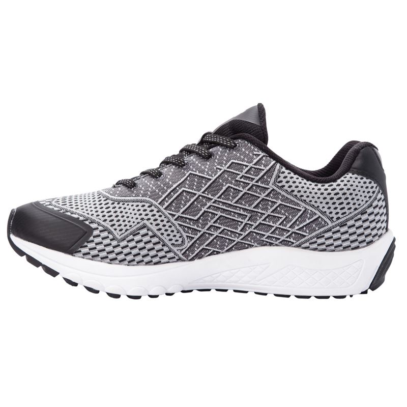 Black / Silver Men's Propet One Sneakers | UtZhpvjA