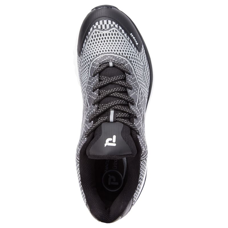 Black / Silver Men's Propet One Sneakers | UtZhpvjA