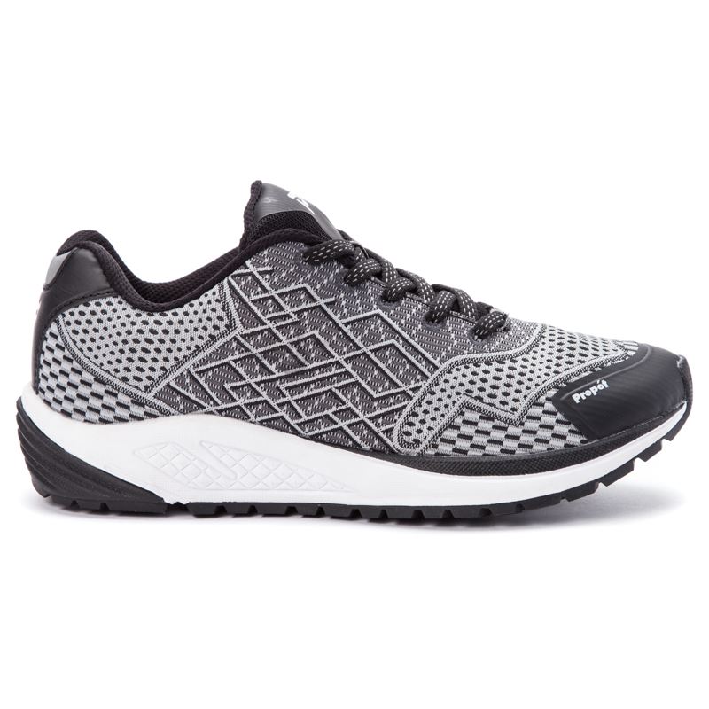 Black / Silver Women's Propet One Sneakers | S7ODaiCY