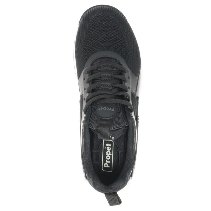 Black / White Men's Propet Visp Sneakers | PEW9rHut