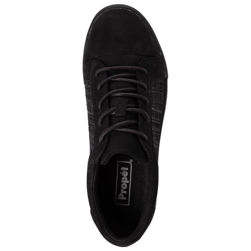 Black Women's Propet Anya Walking Shoes | O4PabyYp