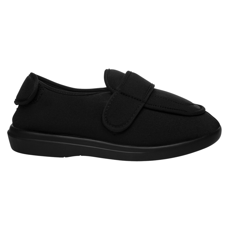 Black Women's Propet Cronus Flat Shoes | PHhImNV2