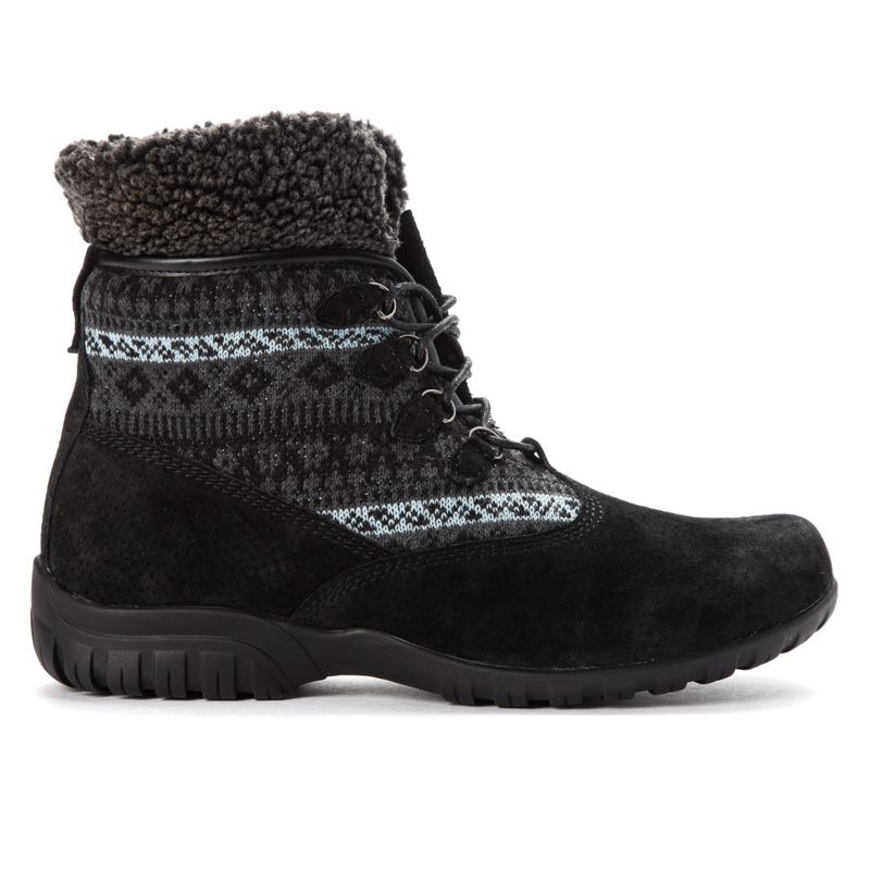 Black Women's Propet Delaney Alpine Boots | QUiaMza1