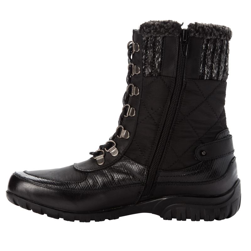 Black Women's Propet Delaney Frost Boots | RzBCeLCu