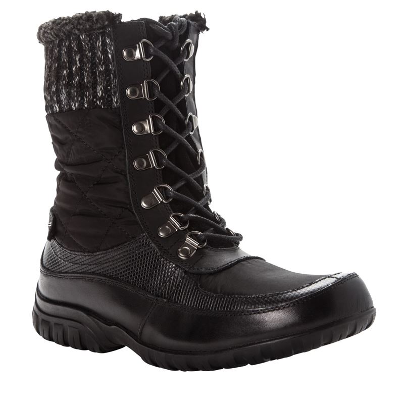 Black Women\'s Propet Delaney Frost Boots | RzBCeLCu