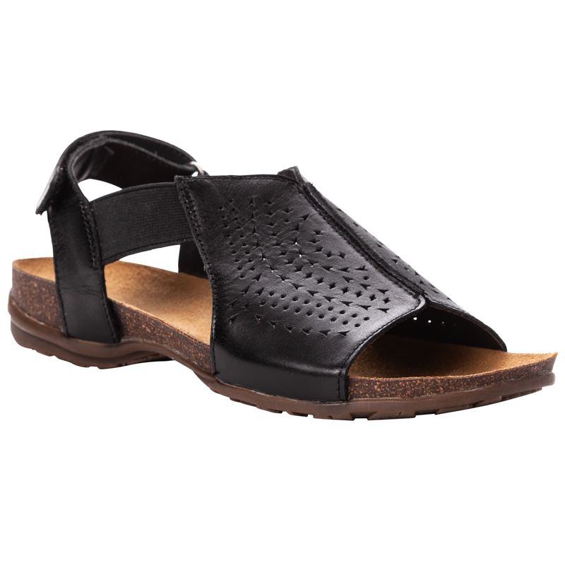 Black Women\'s Propet Feya Sandals | f870jiPY